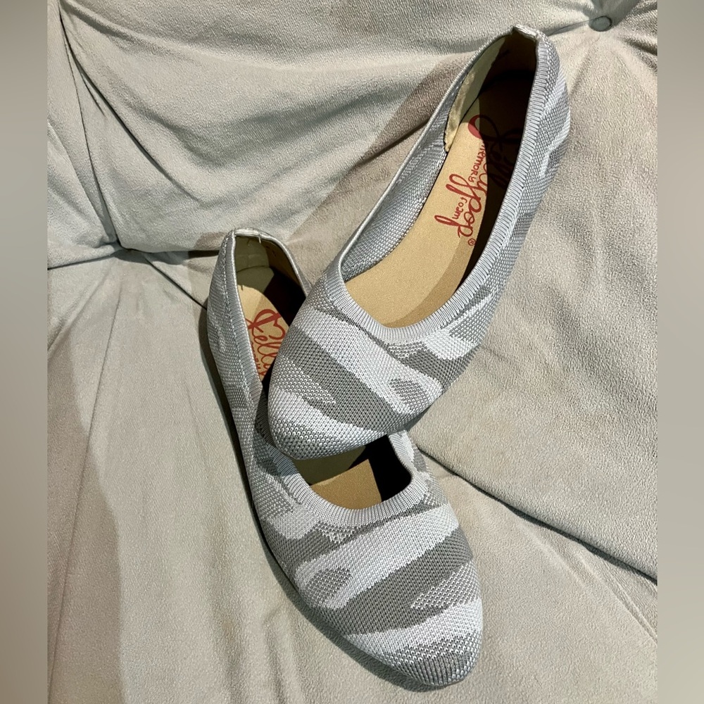Jellypop By Champs Memory Foam Camo Flats Size 6.5
